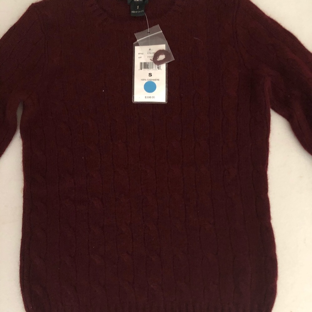 NWT Ralph Lauren Women’s Slim Fit Cashmere Sweater